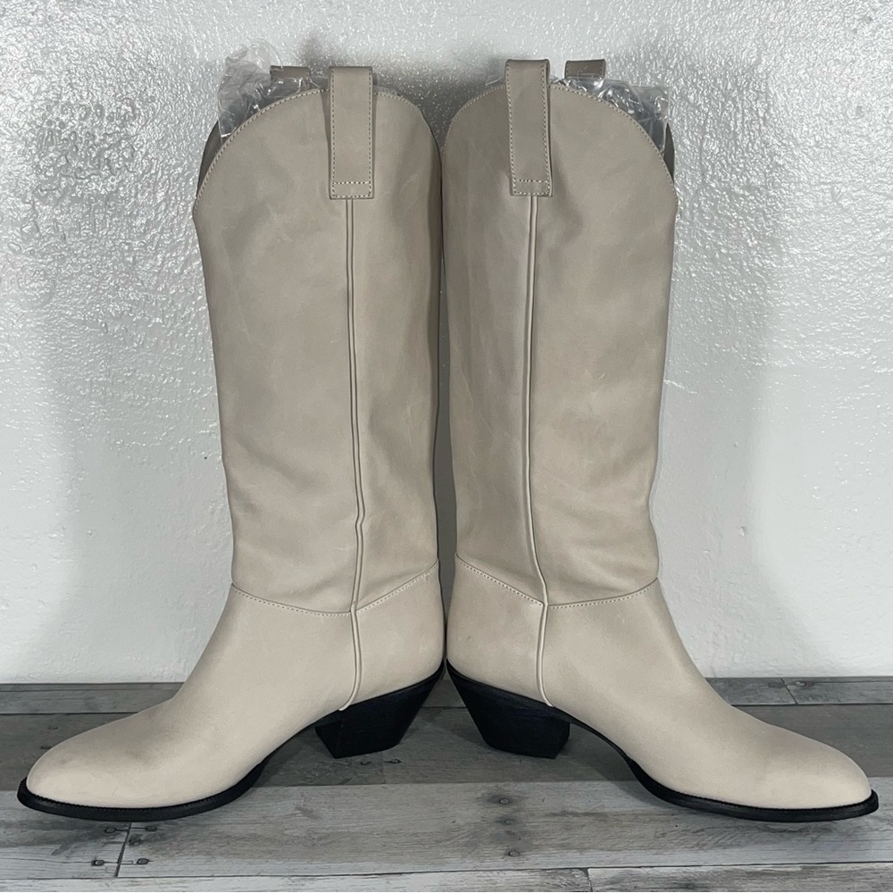 Jeffrey Campbell Women’s Blade 2 Western Boot - Ivory - Sz - 10 - Picture 7 of 15